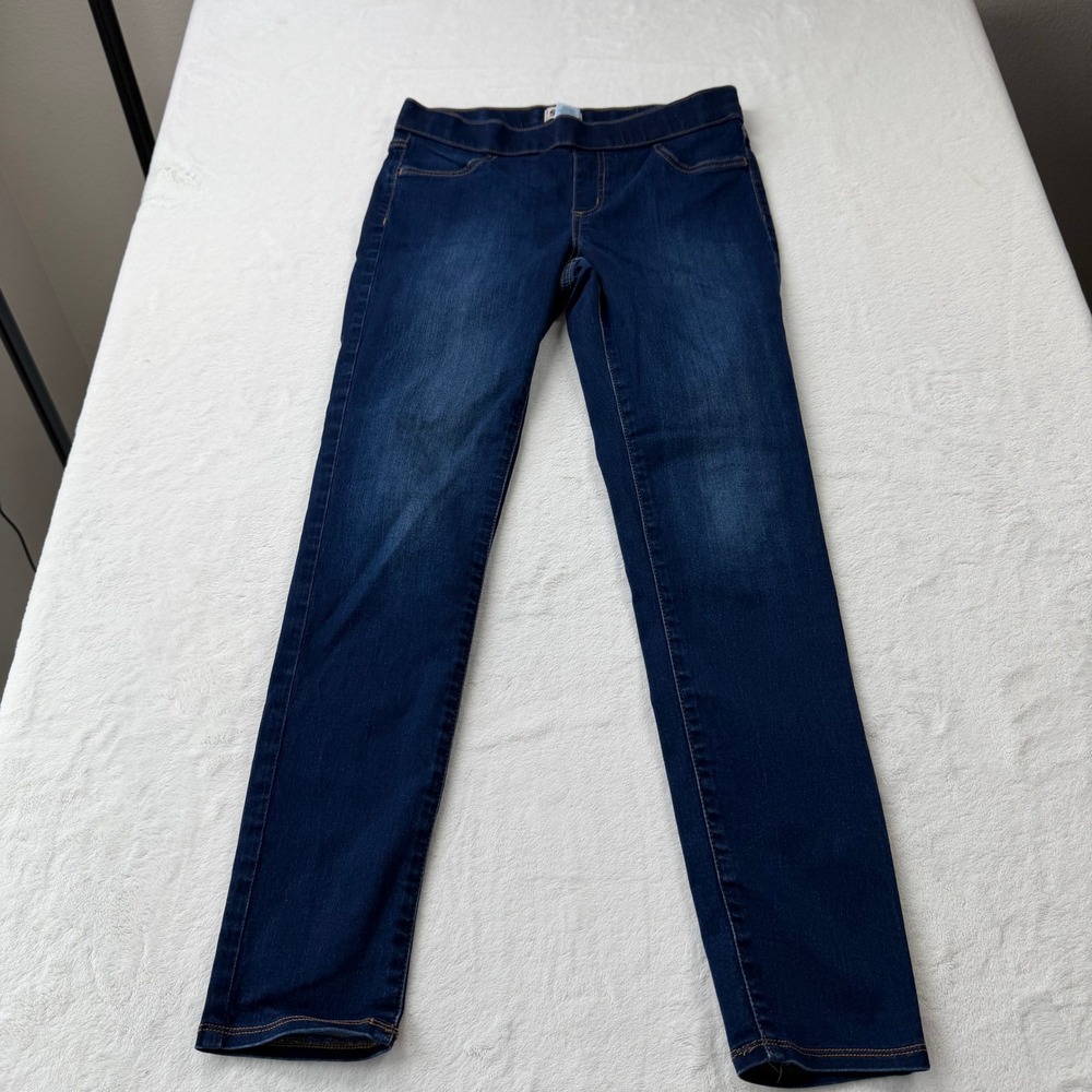 SO Jeggings Youth Girls 16 Blue Good Dark Wash Pull On Stretch Denim DG42D013RW2